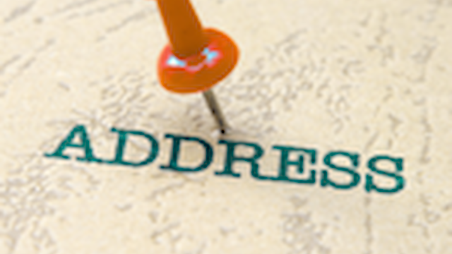 Please update our mailing address in your records